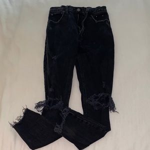 black Abercrombie & Fitch jeans